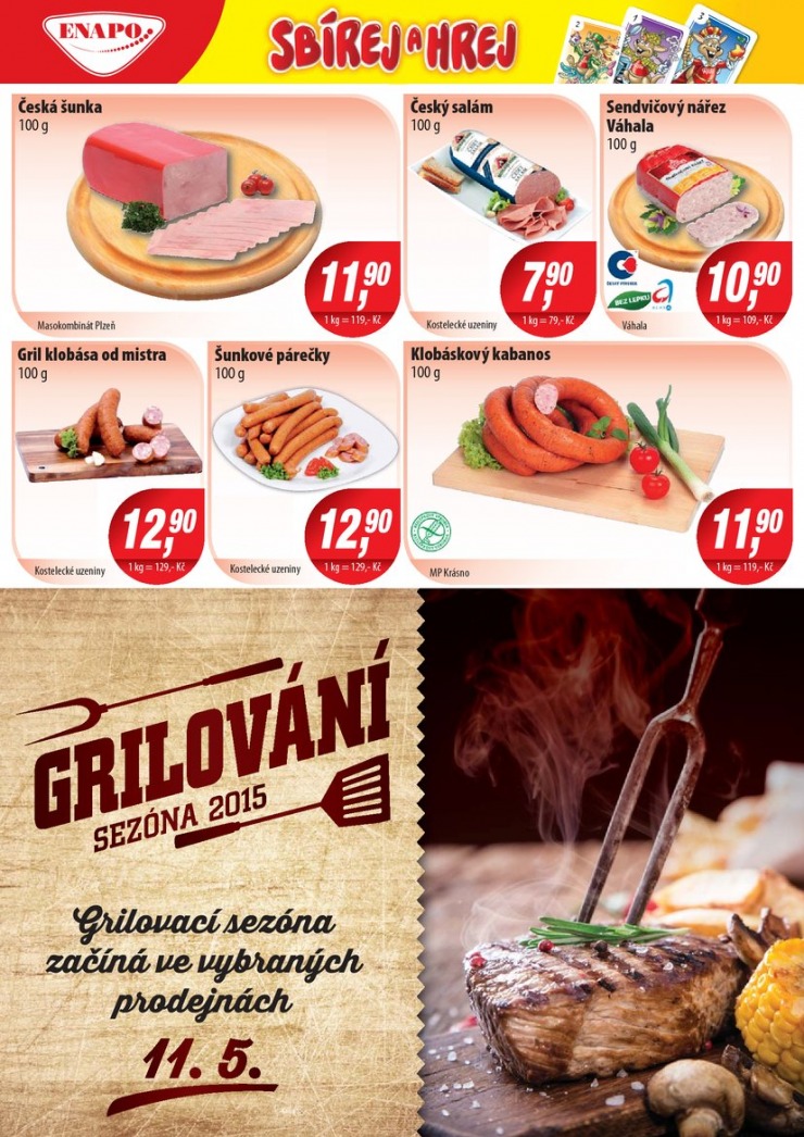 leták Enapo Akční leták od 6.5.2015 strana 1 leták Enapo Akční leták od 6.5.2015 strana 1