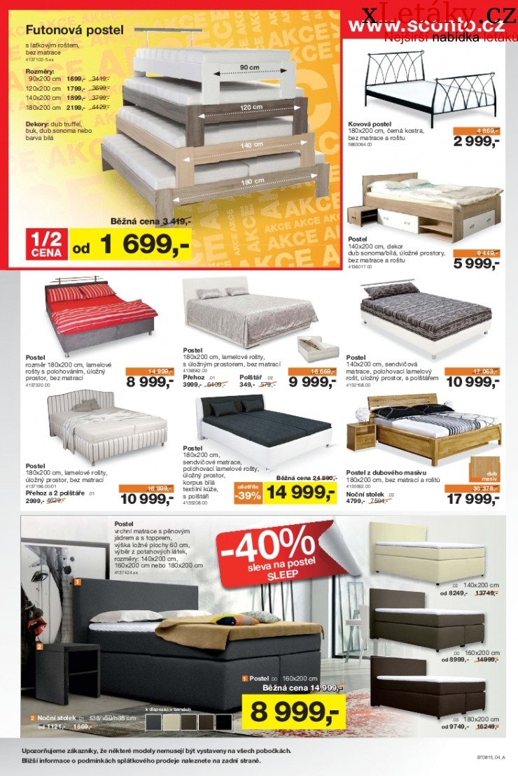 leták Sconto nábytek leták strana 1 leták Sconto nábytek leták strana 1