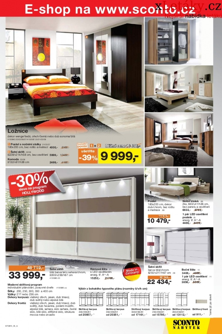 leták Sconto nábytek leták strana 1 leták Sconto nábytek leták strana 1