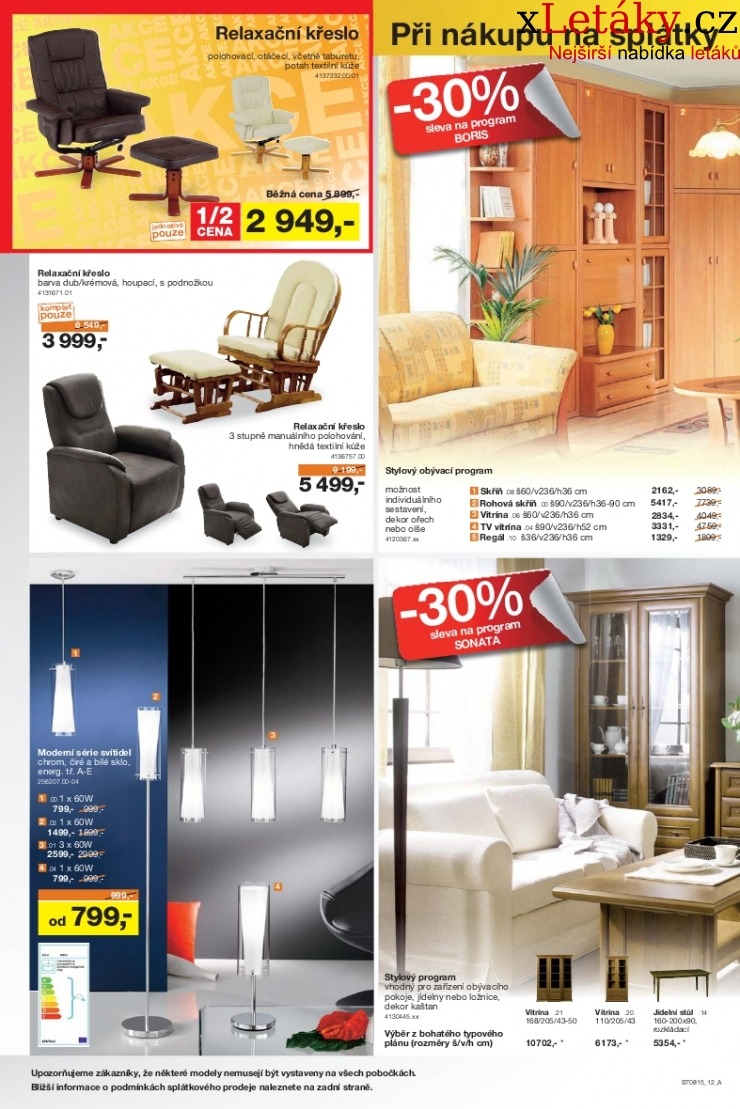 leták Sconto nábytek leták strana 1 leták Sconto nábytek leták strana 1