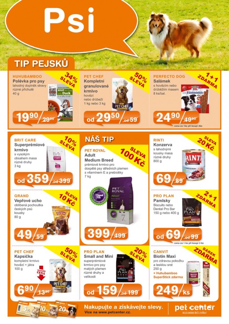 leták Pet Center Akční leták od 1.6.2015 strana 1 leták Pet Center Akční leták od 1.6.2015 strana 1