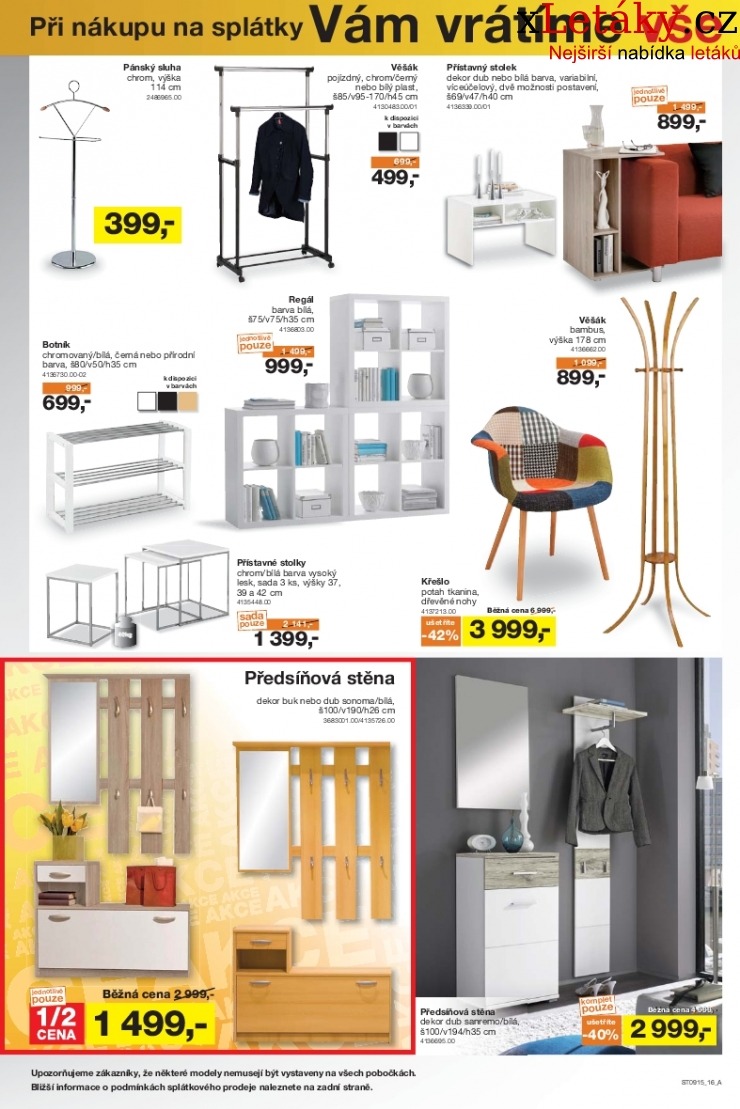 leták Sconto nábytek leták strana 1 leták Sconto nábytek leták strana 1