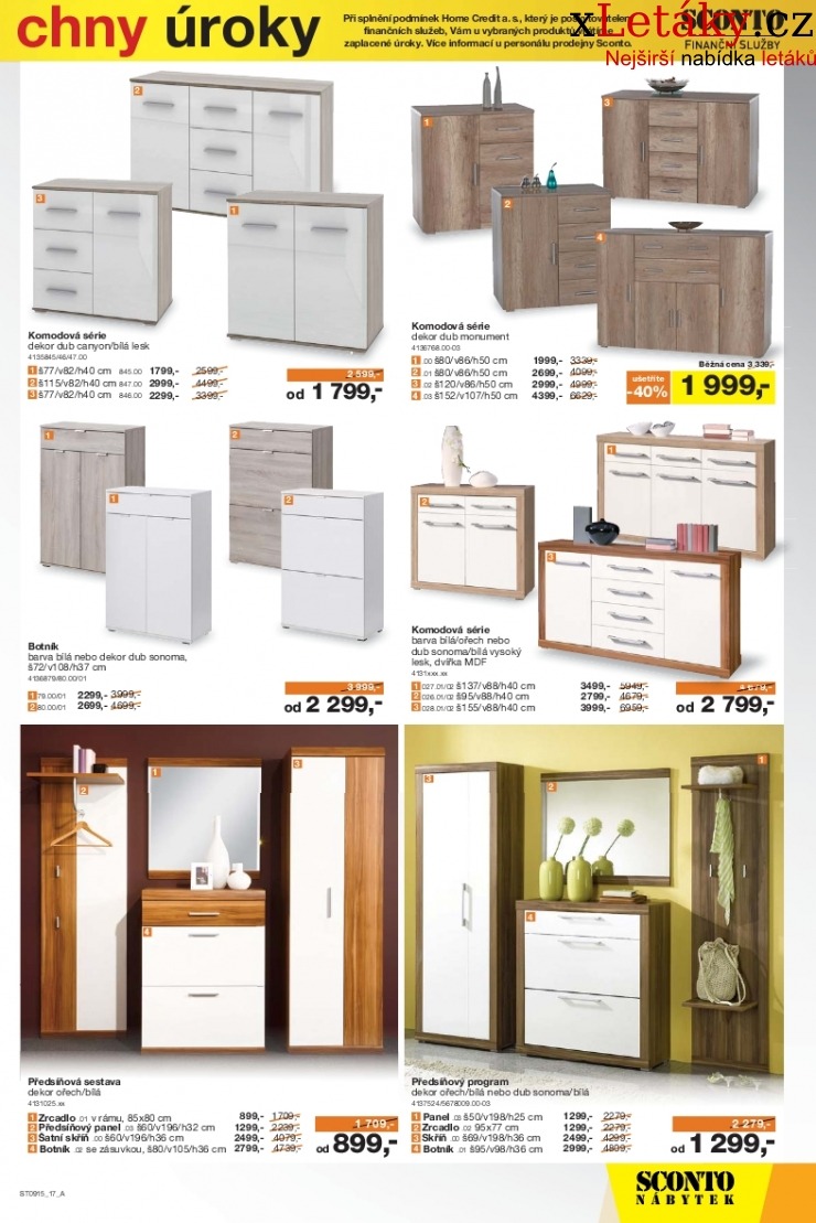 leták Sconto nábytek leták strana 1 leták Sconto nábytek leták strana 1