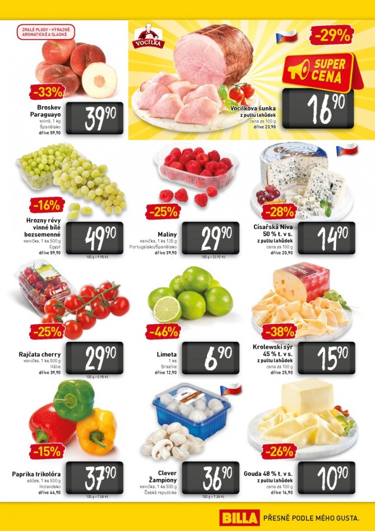 leták Billa velký od 17. 6. 2015 strana 1 leták Billa velký od 17. 6. 2015 strana 1