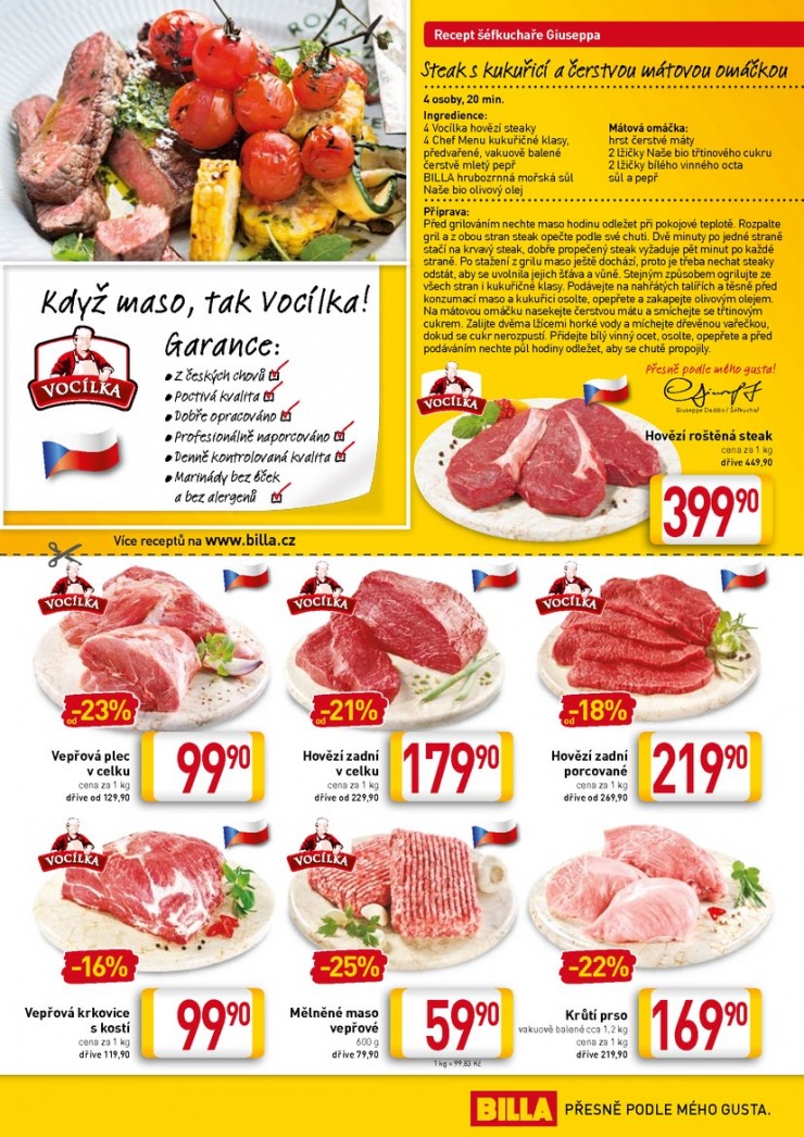leták Billa velký od 17. 6. 2015 strana 1 leták Billa velký od 17. 6. 2015 strana 1