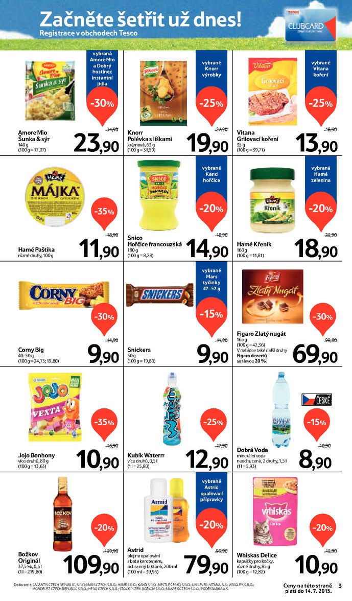 leták Tesco Expres obchody od 1.7.2015 strana 1 leták Tesco Expres obchody od 1.7.2015 strana 1