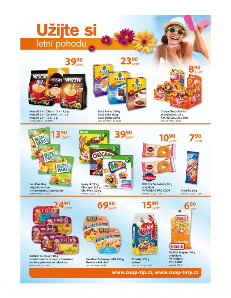 leták COOP Tuty Tip od 1.7.2015 strana 1 leták COOP Tuty Tip od 1.7.2015 strana 1