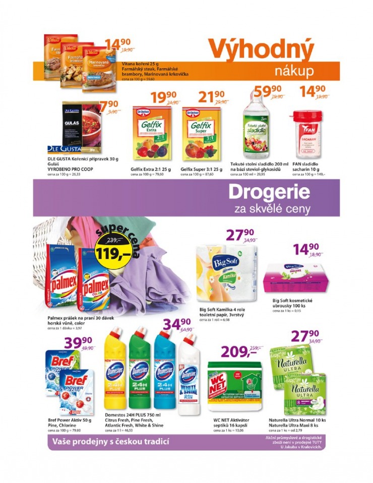 leták COOP Tuty Tip od 1.7.2015 strana 1 leták COOP Tuty Tip od 1.7.2015 strana 1