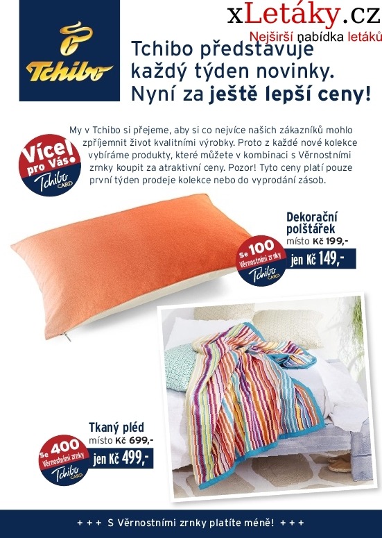 leták Tchibo leták strana 1 leták Tchibo leták strana 1