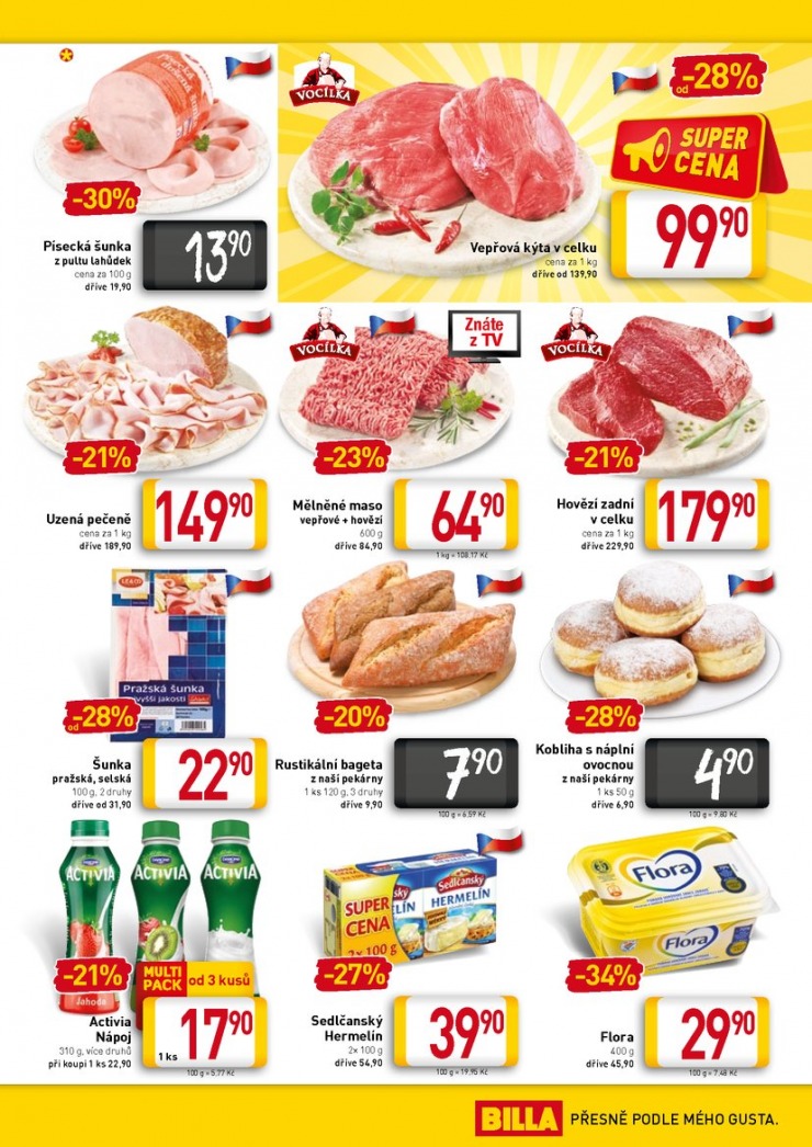 leták Billa malý od 8.7.2015 strana 1 leták Billa malý od 8.7.2015 strana 1