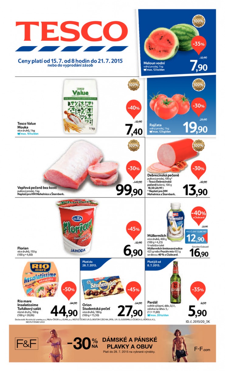 leták Tesco velké hypermarkety od 15.7.2015 strana 1 leták Tesco velké hypermarkety od 15.7.2015 strana 1
