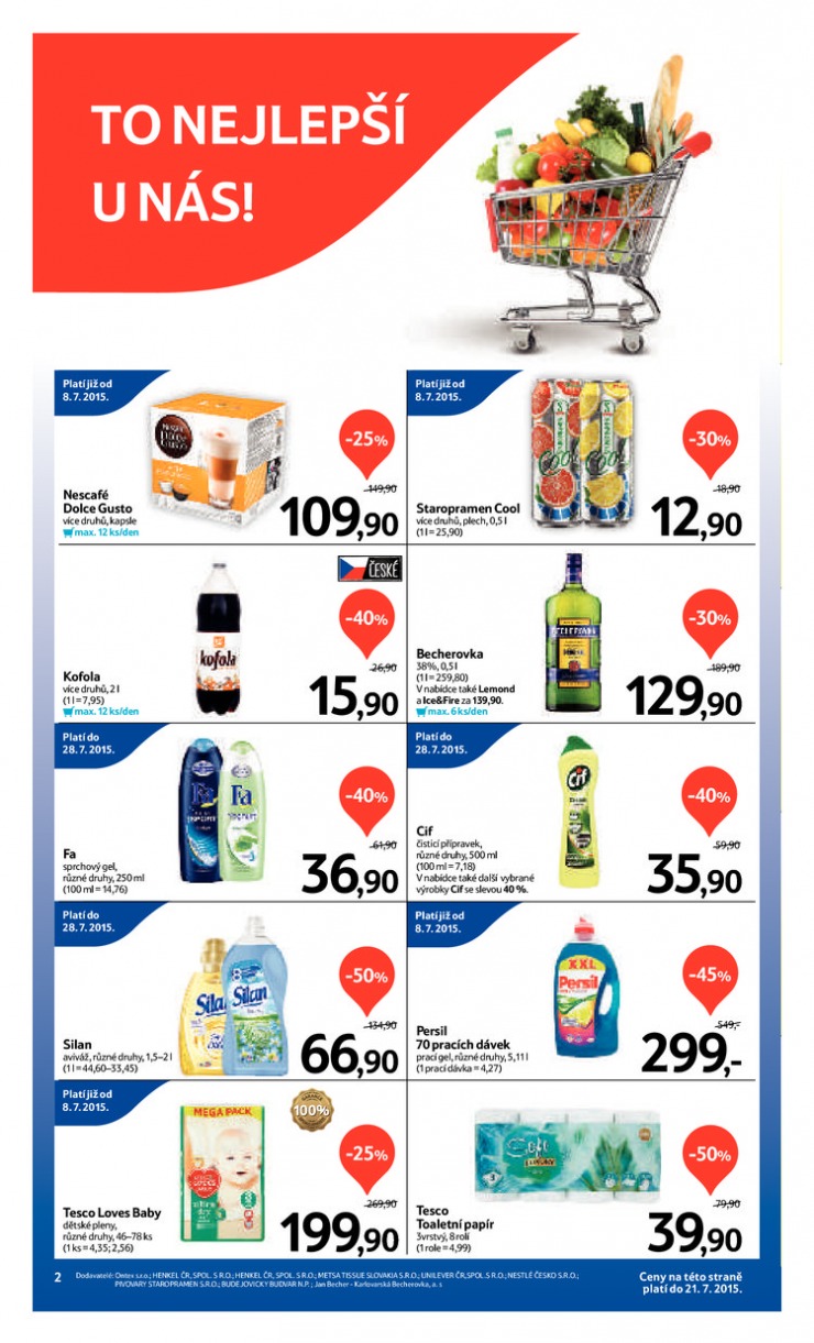 leták Tesco velké hypermarkety od 15.7.2015 strana 1 leták Tesco velké hypermarkety od 15.7.2015 strana 1