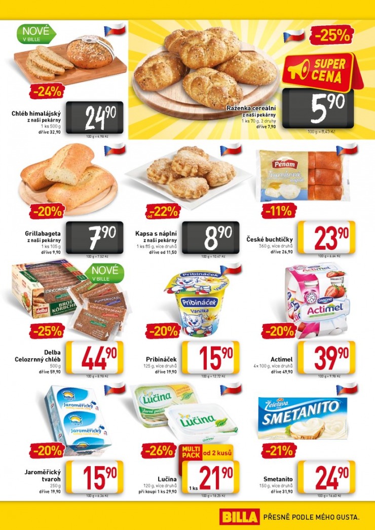 leták Billa velký od 15.7.2015 strana 1 leták Billa velký od 15.7.2015 strana 1