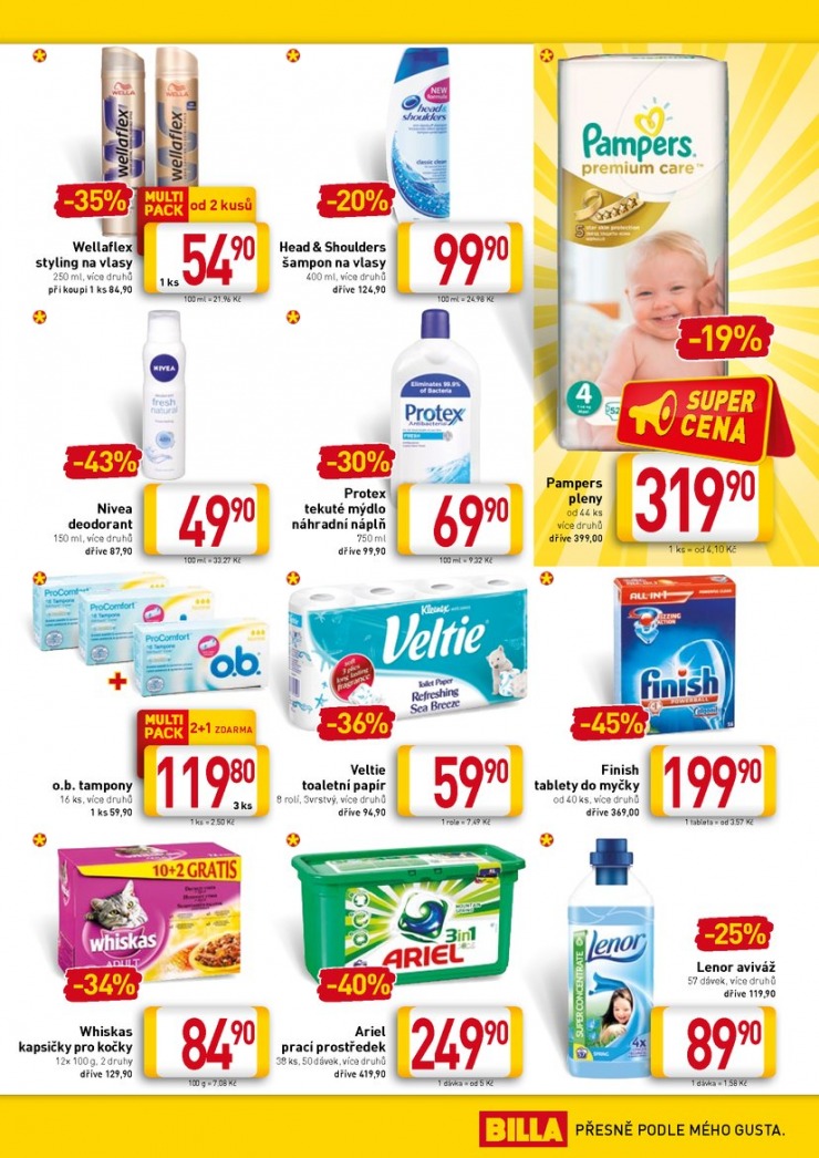 leták Billa velký od 15.7.2015 strana 1 leták Billa velký od 15.7.2015 strana 1