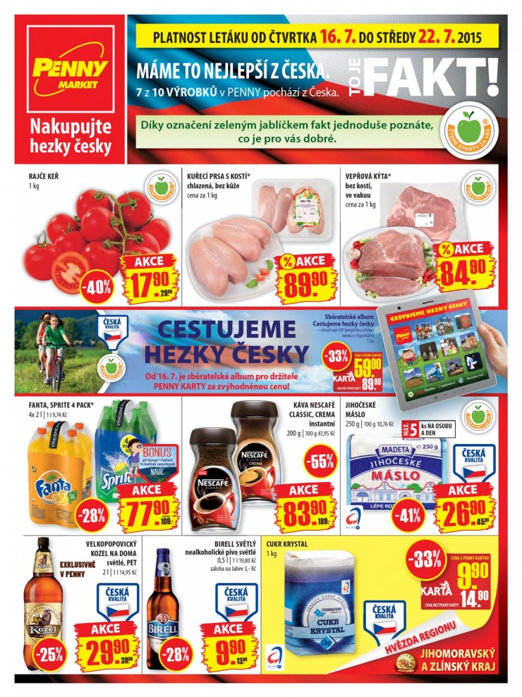 leták Penny Aktuální nabídka od 16.7.2015 strana 1 leták Penny Aktuální nabídka od 16.7.2015 strana 1