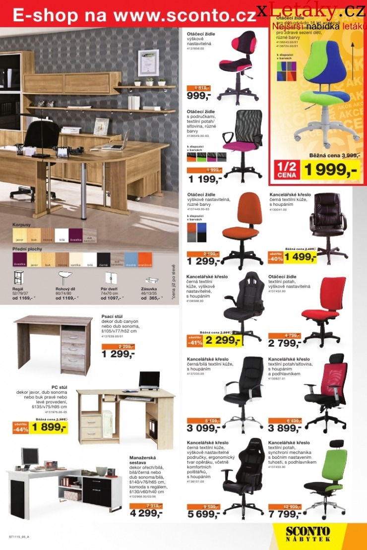 leták Sconto nábytek leták strana 1 leták Sconto nábytek leták strana 1