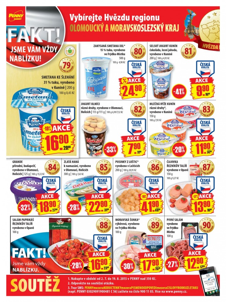 letk Penny Aktuln nabdka od 23.7.2015 strana 1