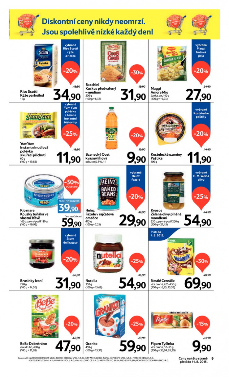 leták Tesco OD od 29.7.2015 strana 1 leták Tesco OD od 29.7.2015 strana 1