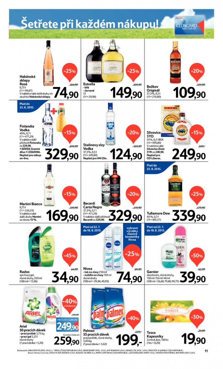 leták Tesco OD od 29.7.2015 strana 1 leták Tesco OD od 29.7.2015 strana 1