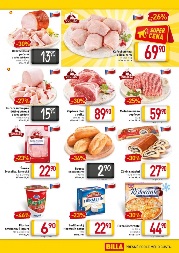 leták Billa malý od 29.7.2015 strana 1 leták Billa malý od 29.7.2015 strana 1