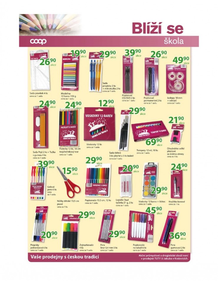 leták COOP Tuty Tip od 1.8.2015 strana 1 leták COOP Tuty Tip od 1.8.2015 strana 1