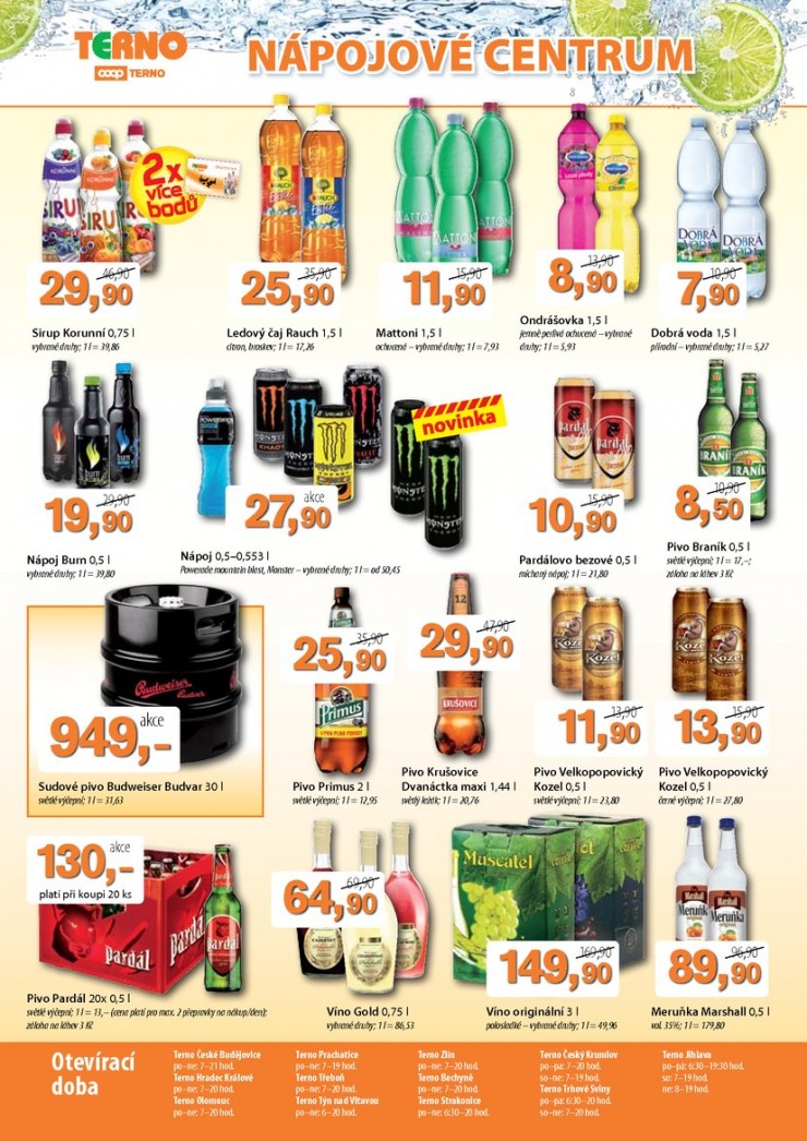 leták COOP Terno od 5.8.2015 strana 1 leták COOP Terno od 5.8.2015 strana 1