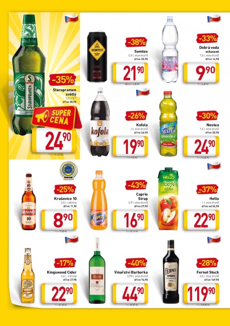 leták Billa velký od 5.8.2015 strana 1 leták Billa velký od 5.8.2015 strana 1