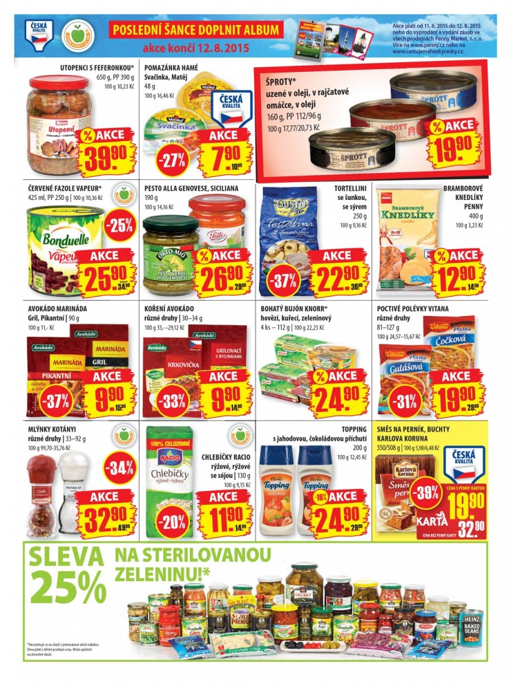 leták Penny Aktuální nabídka od 6.8.2015 strana 1 leták Penny Aktuální nabídka od 6.8.2015 strana 1