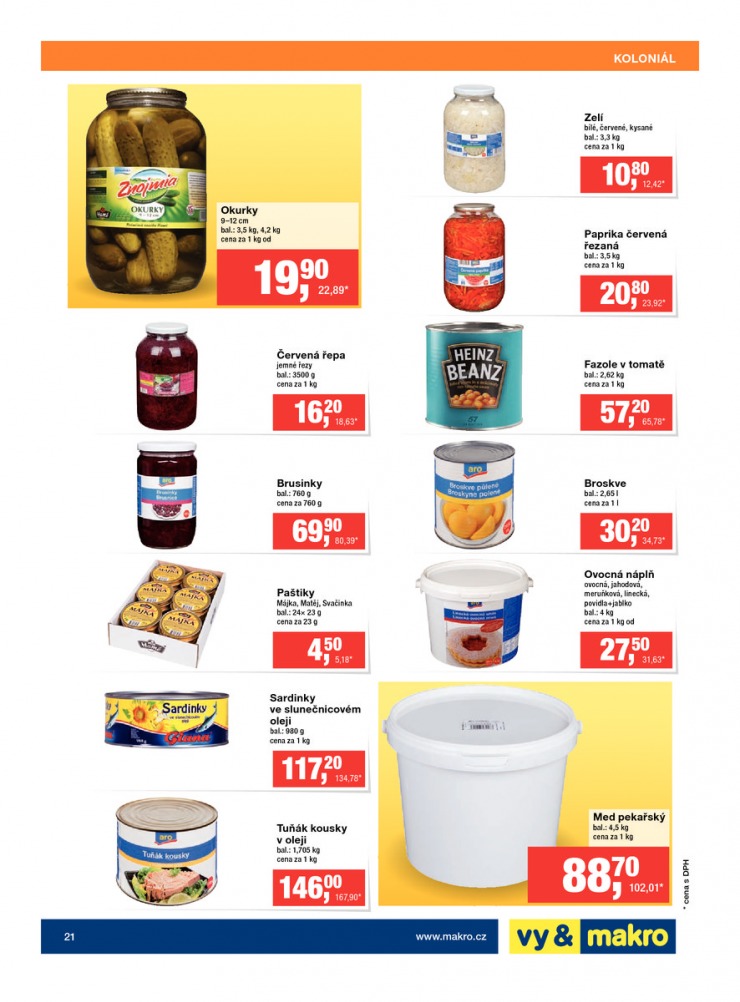 leták Makro Gastronomie trvanlivé zboží od 12.8.2015 strana 1 leták Makro Gastronomie trvanlivé zboží od 12.8.2015 strana 1