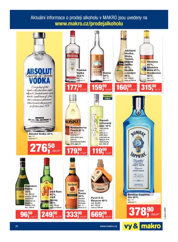 leták Makro Gastronomie trvanlivé zboží od 12.8.2015 strana 1 leták Makro Gastronomie trvanlivé zboží od 12.8.2015 strana 1