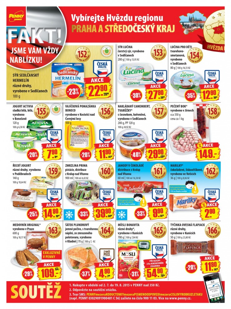 letk Penny Aktuln nabdka od 13.08.2015 strana 1