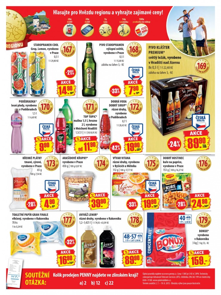 leták Penny Aktuální nabídka od 13.08.2015 strana 1 leták Penny Aktuální nabídka od 13.08.2015 strana 1