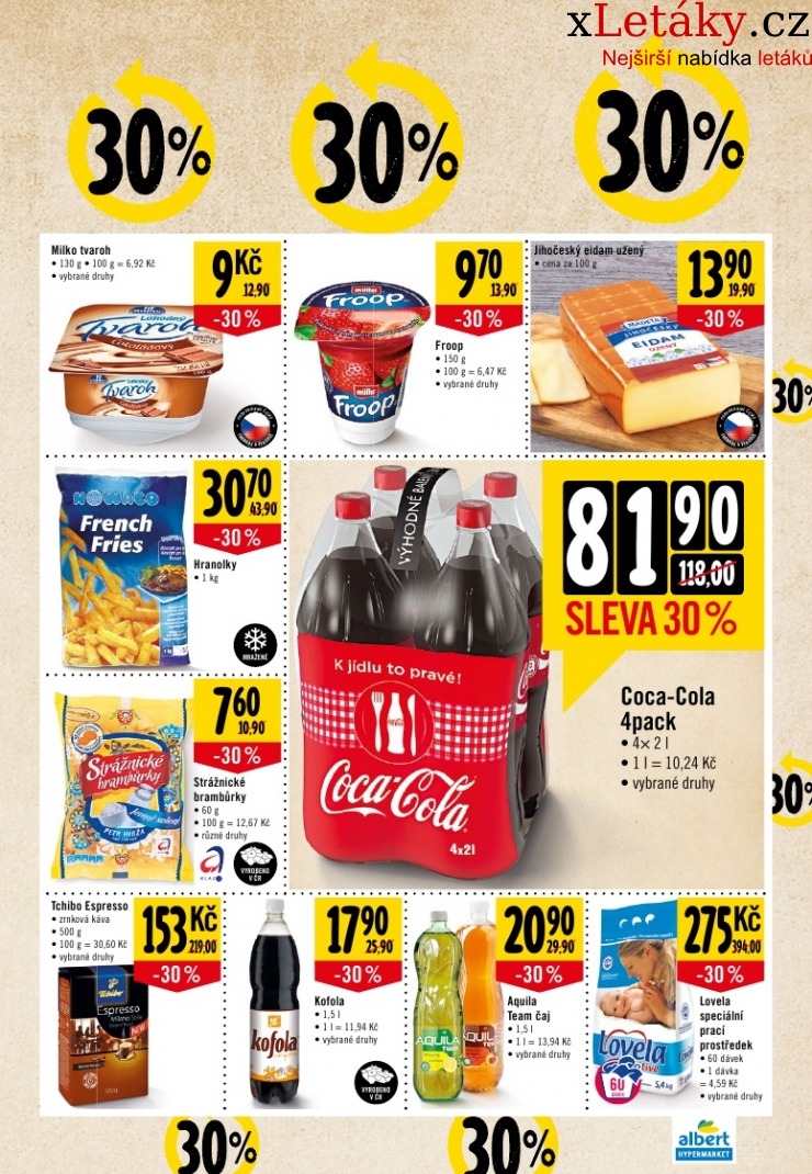 leták Albert Hypermarket leták strana 1 leták Albert Hypermarket leták strana 1