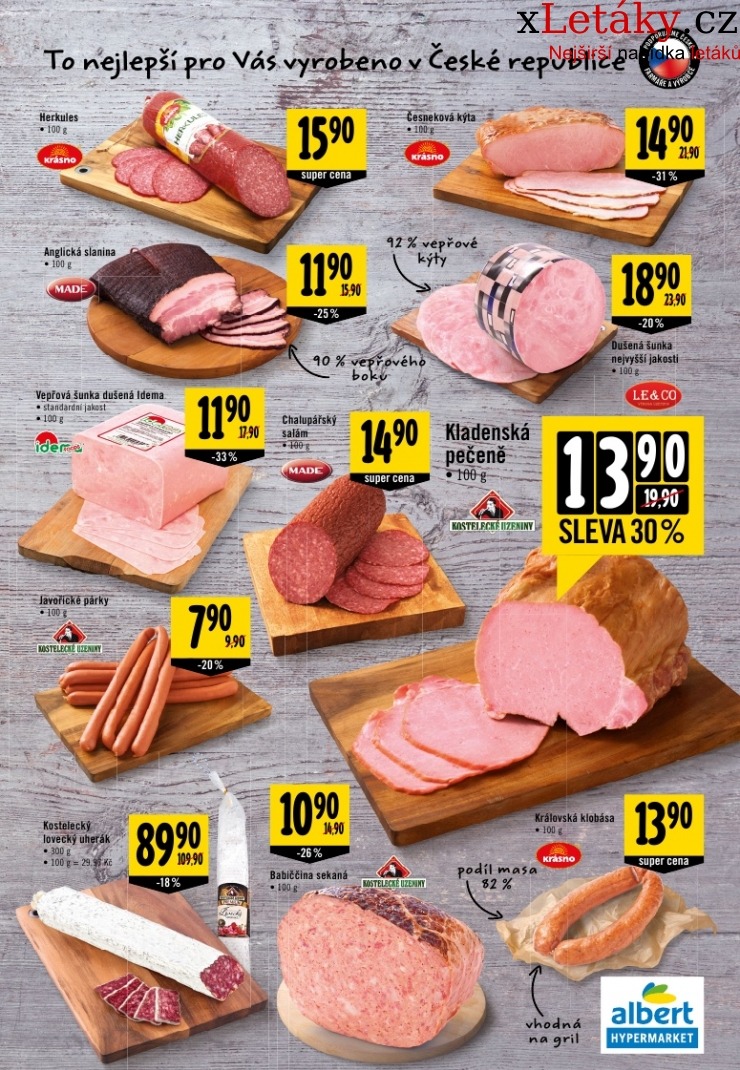 leták Albert Hypermarket leták strana 1 leták Albert Hypermarket leták strana 1