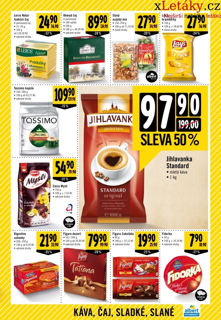 leták Albert Hypermarket leták strana 1 leták Albert Hypermarket leták strana 1