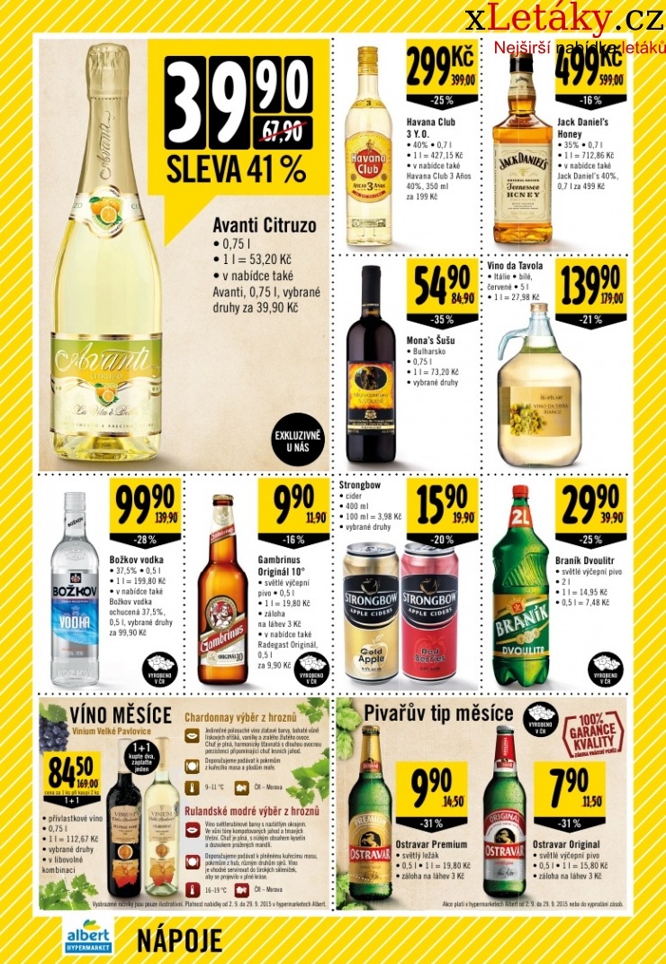 leták Albert Hypermarket leták strana 1 leták Albert Hypermarket leták strana 1