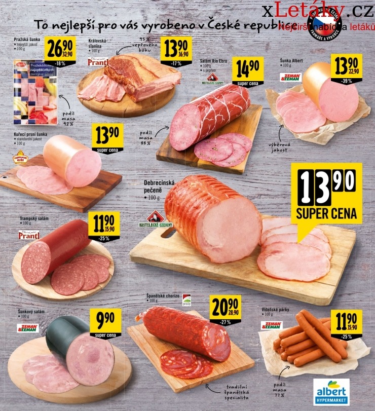 leták Albert Hypermarket leták strana 1 leták Albert Hypermarket leták strana 1
