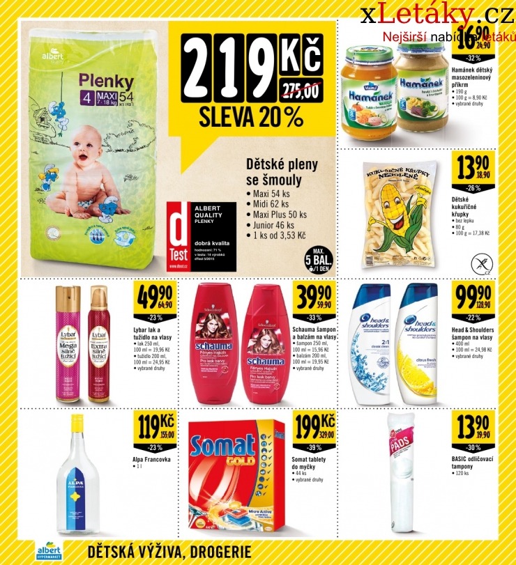 leták Albert Hypermarket leták strana 1 leták Albert Hypermarket leták strana 1
