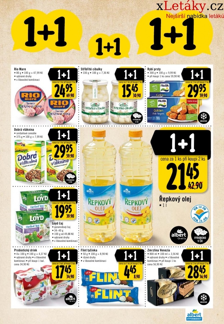 leták Albert Hypermarket leták strana 1 leták Albert Hypermarket leták strana 1