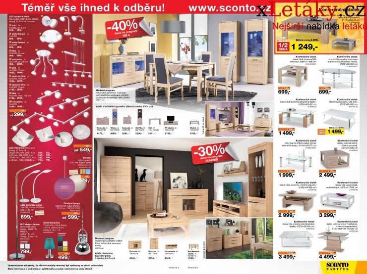 leták Sconto nábytek leták strana 1 leták Sconto nábytek leták strana 1