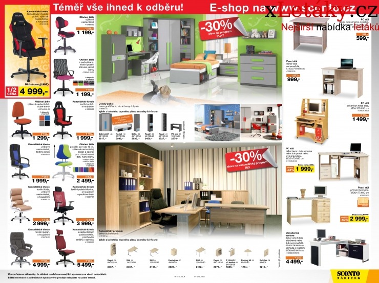 leták Sconto nábytek leták strana 1 leták Sconto nábytek leták strana 1