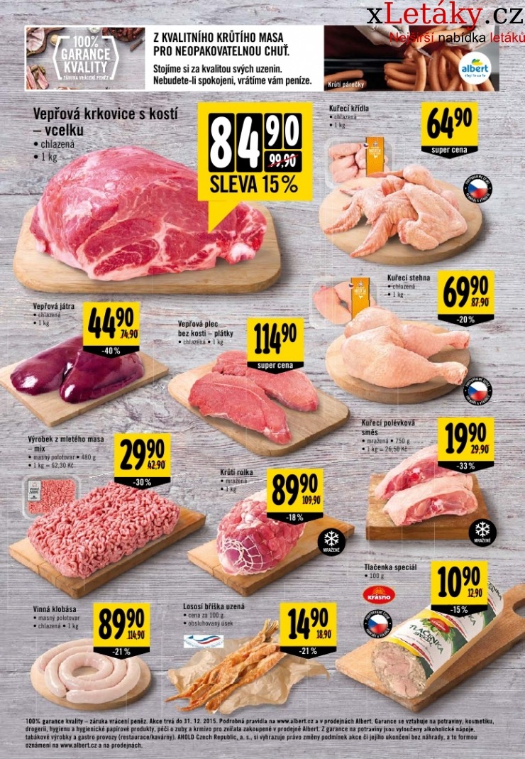 leták Albert Hypermarket leták strana 1 leták Albert Hypermarket leták strana 1