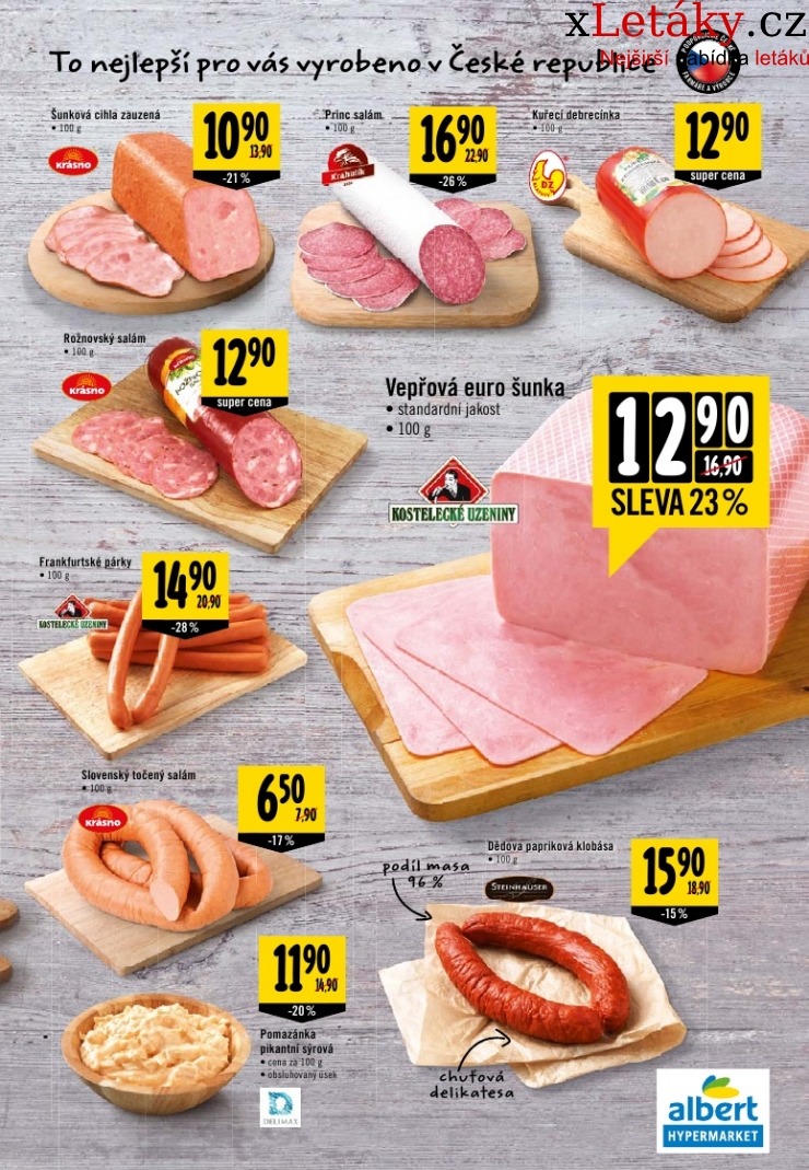 leták Albert Hypermarket leták strana 1 leták Albert Hypermarket leták strana 1