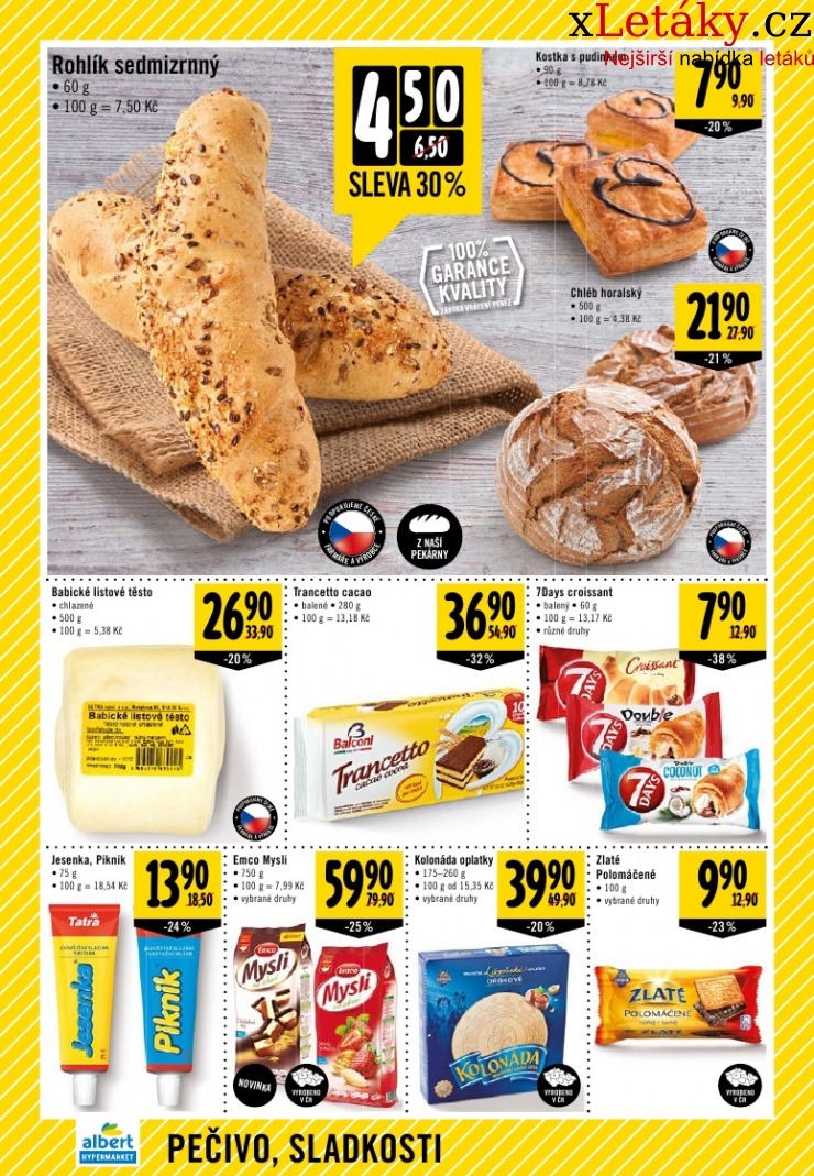leták Albert Hypermarket leták strana 1 leták Albert Hypermarket leták strana 1