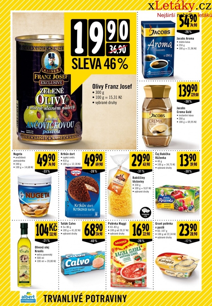 leták Albert Hypermarket leták strana 1 leták Albert Hypermarket leták strana 1