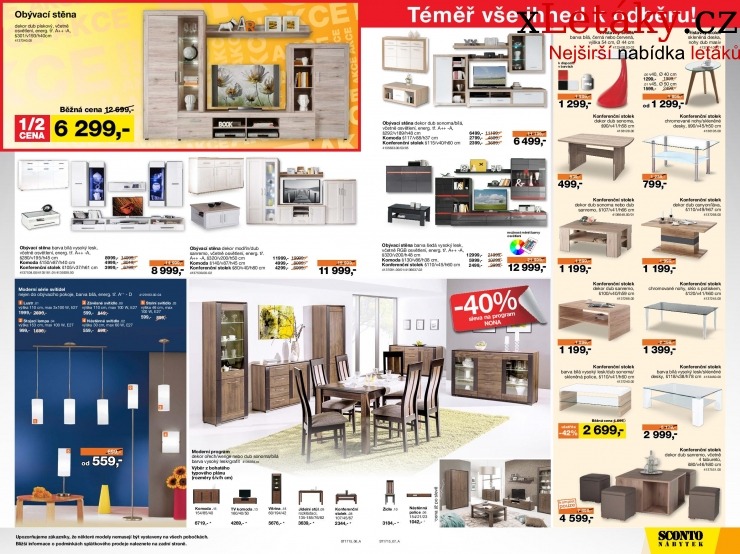 leták Sconto nábytek leták strana 1 leták Sconto nábytek leták strana 1