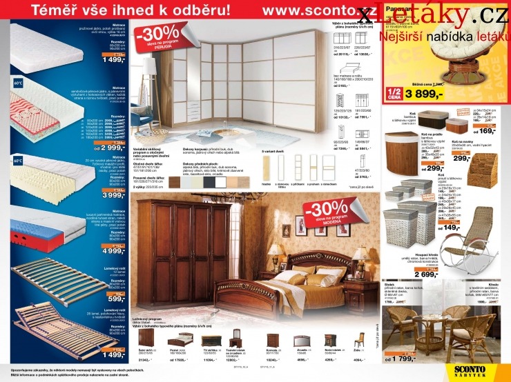 leták Sconto nábytek leták strana 1 leták Sconto nábytek leták strana 1