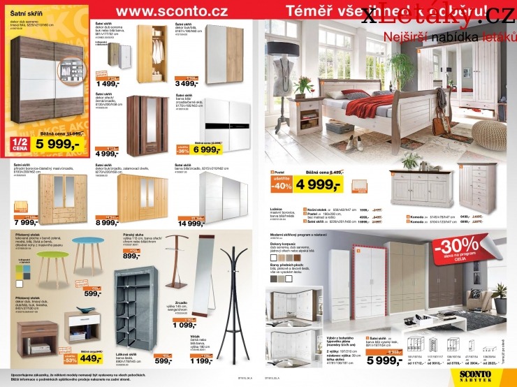 leták Sconto nábytek leták strana 1 leták Sconto nábytek leták strana 1