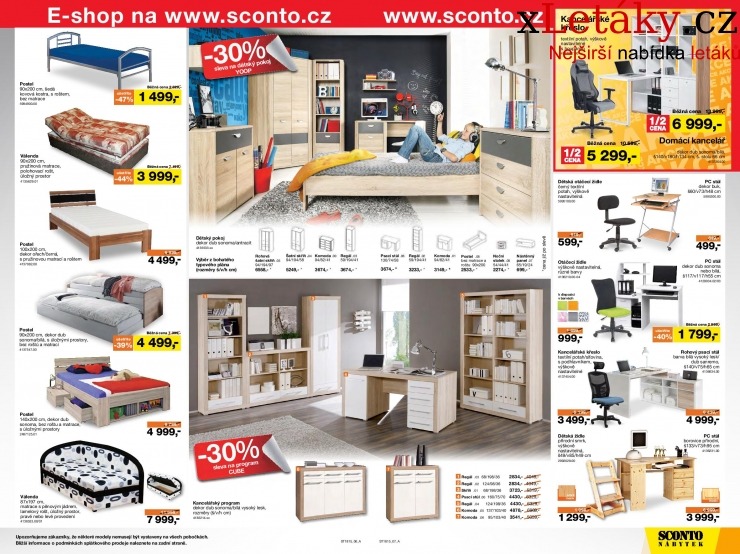 leták Sconto nábytek leták strana 1 leták Sconto nábytek leták strana 1