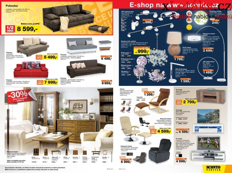 leták Sconto nábytek leták strana 1 leták Sconto nábytek leták strana 1